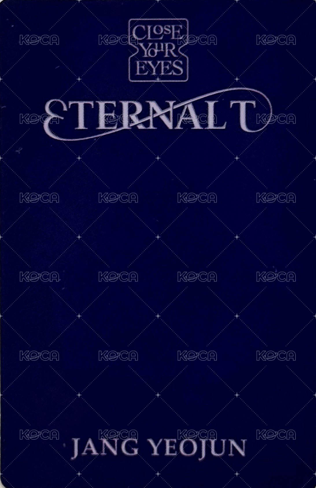 ETERNALT 專輯卡 寶寶卡 背面