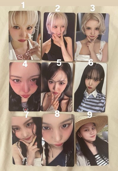 VIVIZ A MONTAGE OF()電子專小卡 EUNHA SINB UMJI
