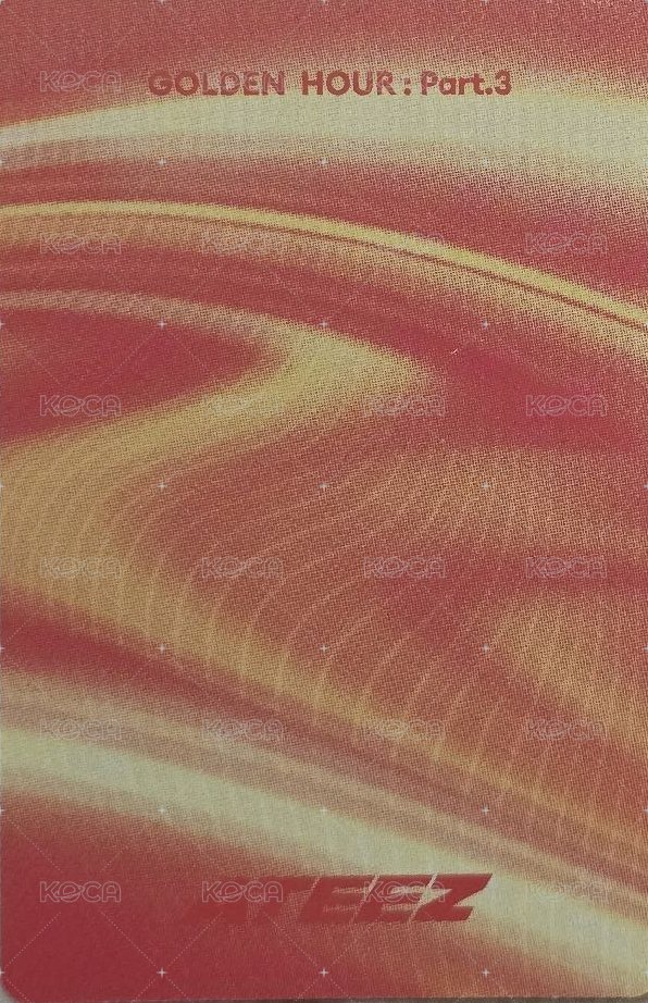 GH3 專輯卡  背面