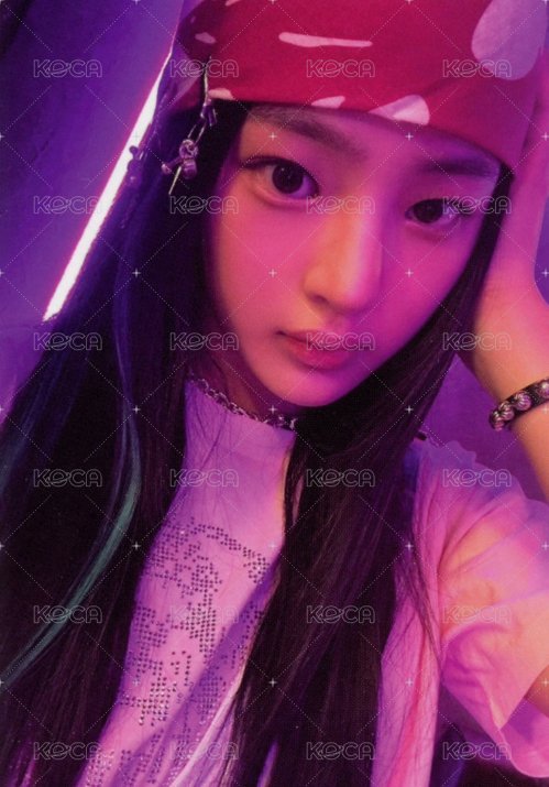 Get Up 專輯卡 Minji ver. 正面