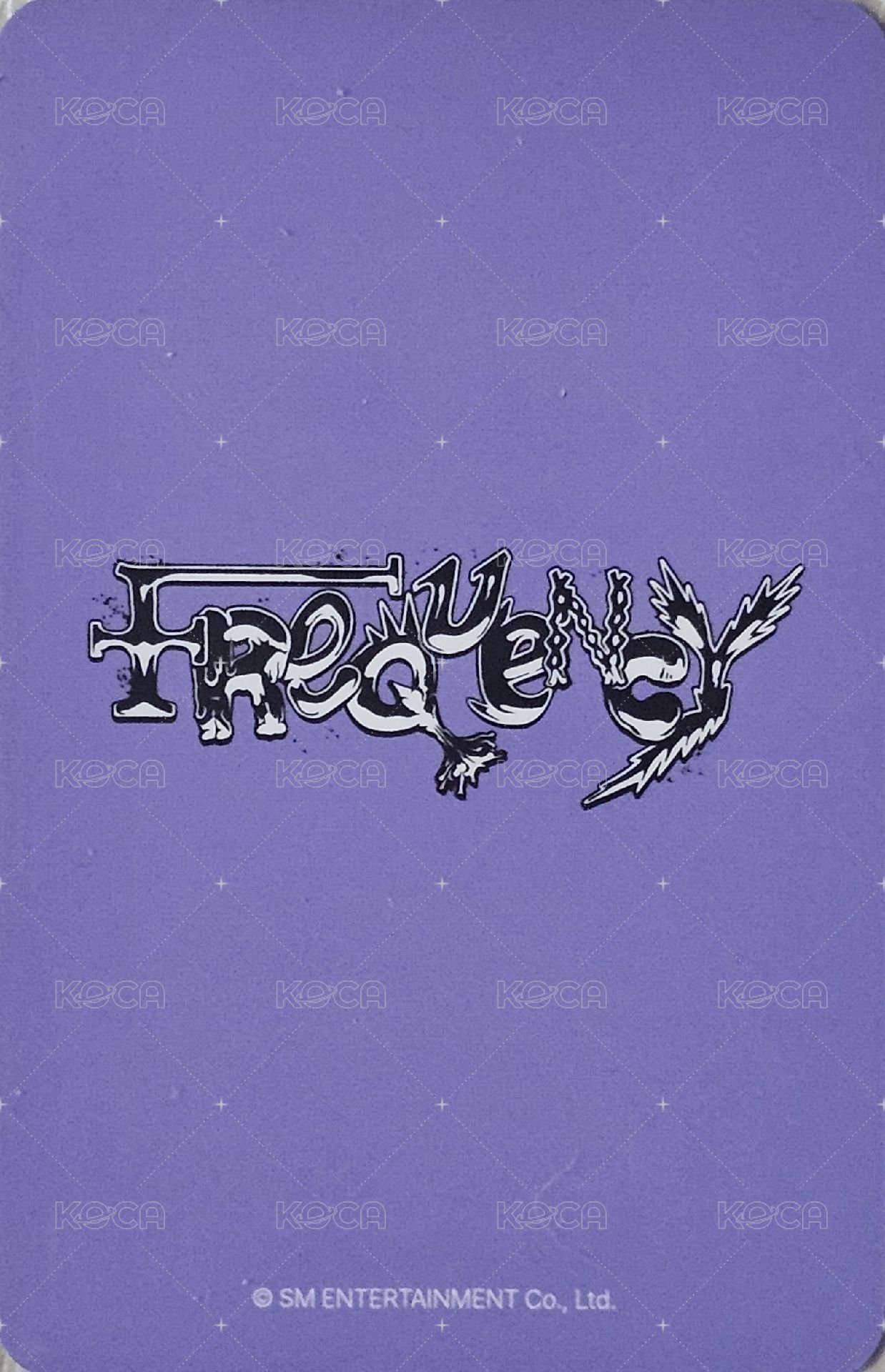 FREQUENCY el 特典卡  背面