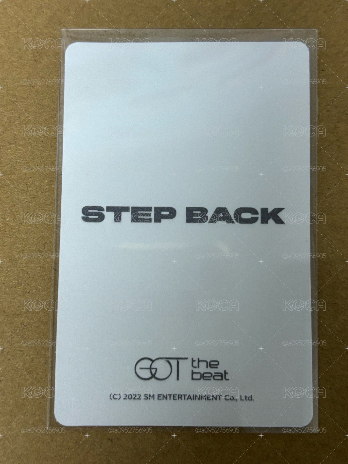 Got the beat Wendy step back 周邊卡 貼紙卡