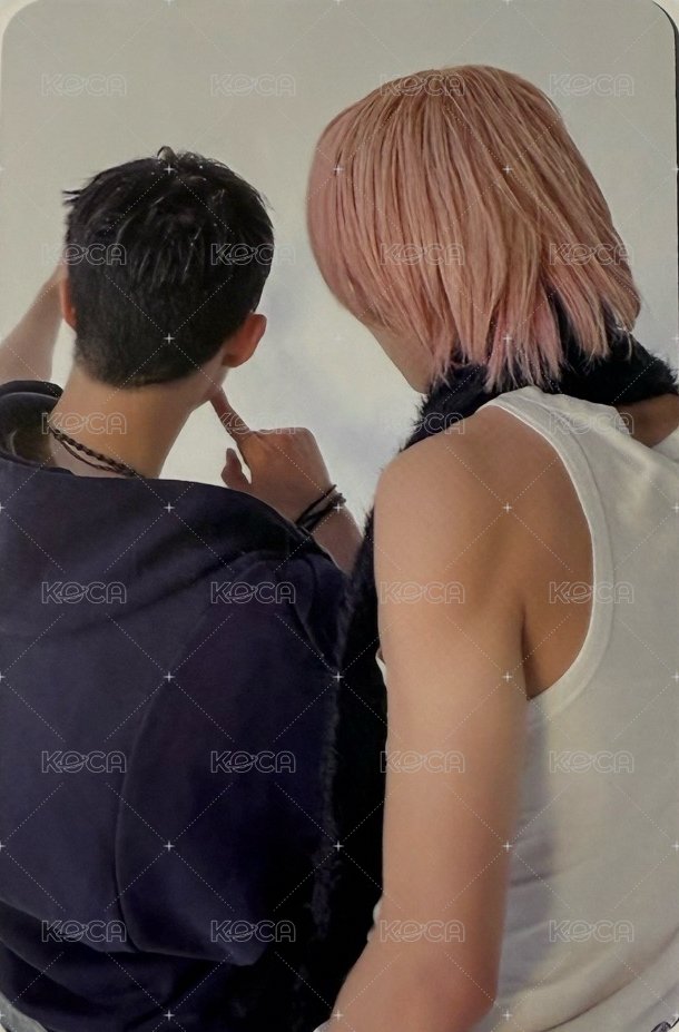 DUH 專輯卡 雙人卡 背面