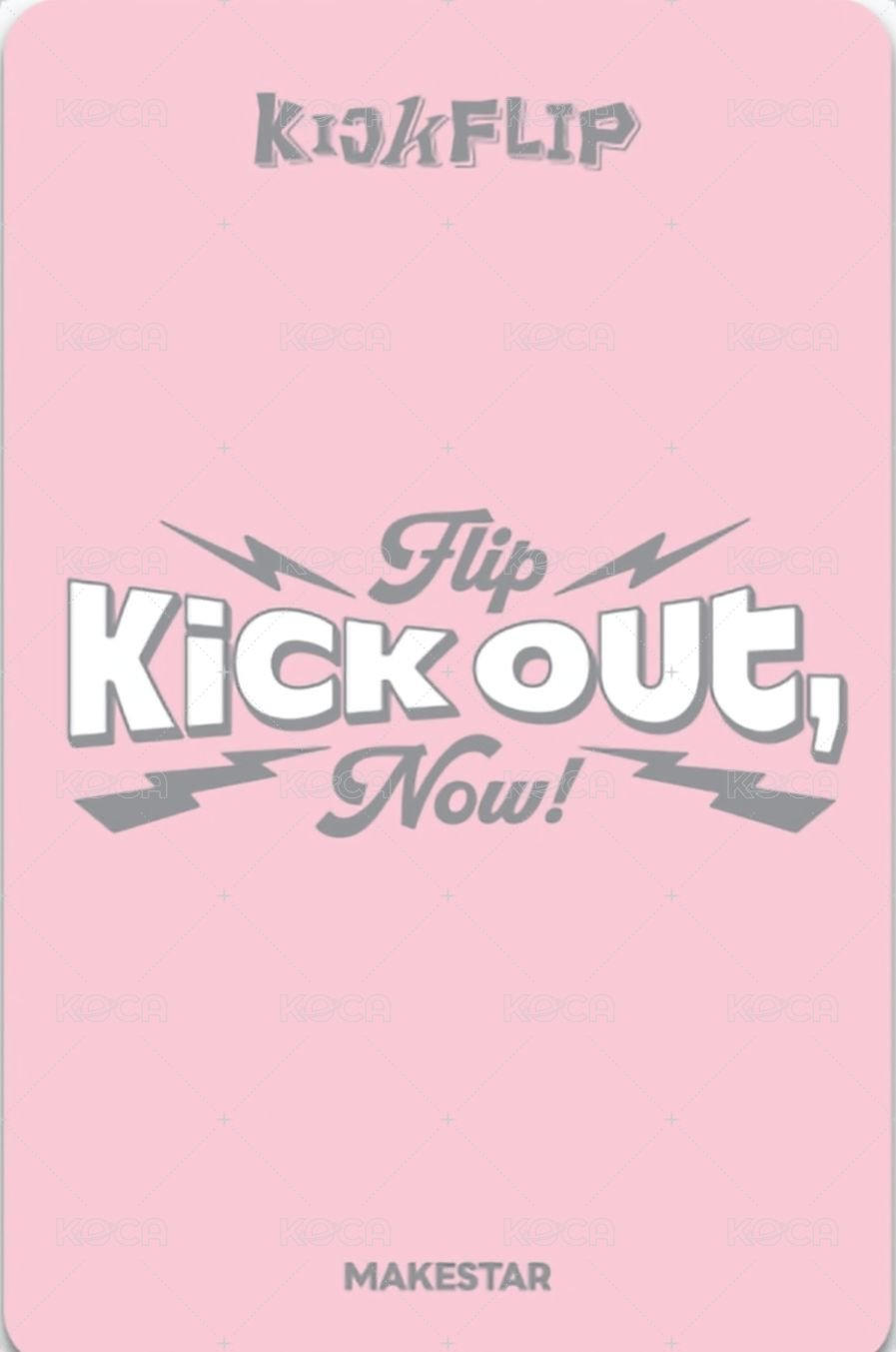 迷二 ms 12.0線下 簽售卡 我的名字可愛嗎…？ver. 背面