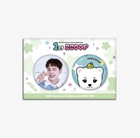 1st SCOOP 徽章 照片徽章組