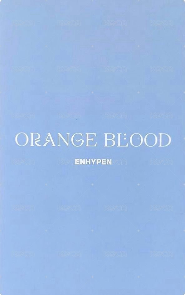 迷五 專輯卡 ENGENE ver. 背面