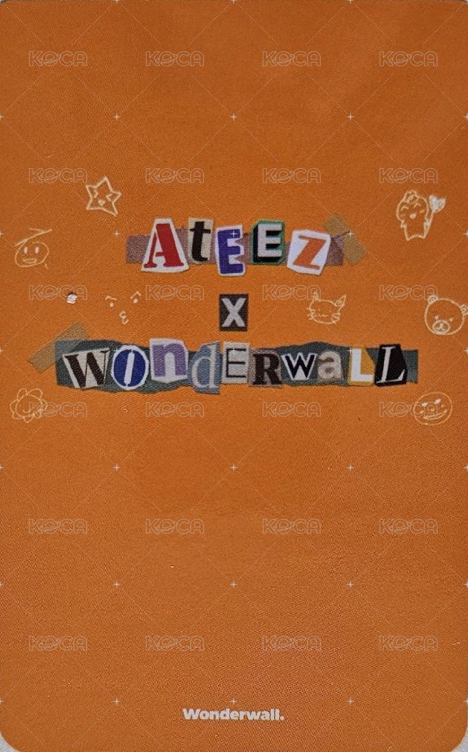 Wonderwall 1.1 周邊卡  背面