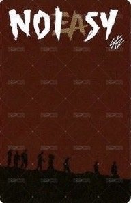 NOEASY 專輯卡 Jewel Case ver. 背面