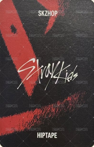 合(HOP) 專輯卡 Skzhop ver. 背面