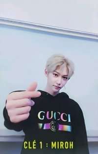 Clé 1 : MIROH 專輯卡 MIROH logo ver.