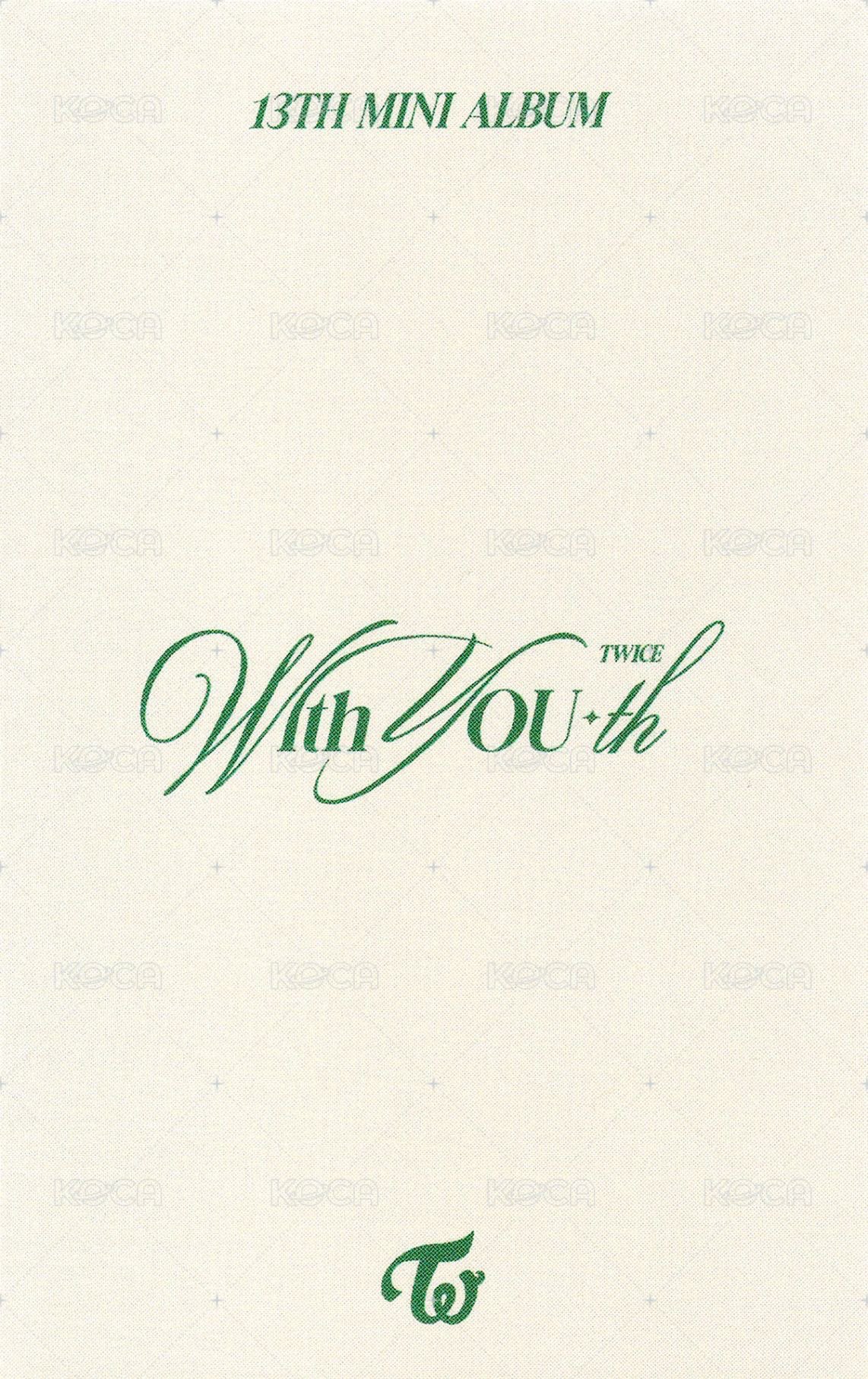 mini 13 jyp 預售 特典卡 團封ver. 背面