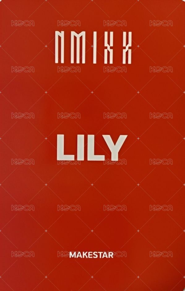 expérgo ms 幸運卡 Lily 背面