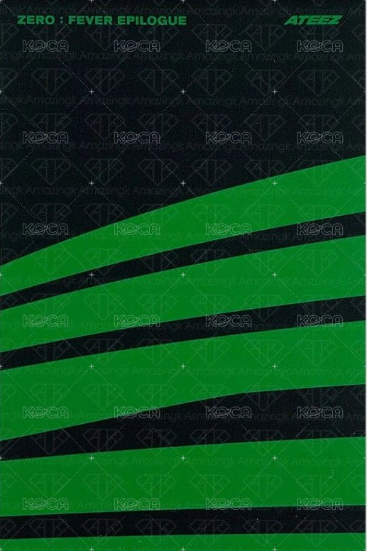 Fever Epilogue 專輯卡 Diary ver. 1 背面