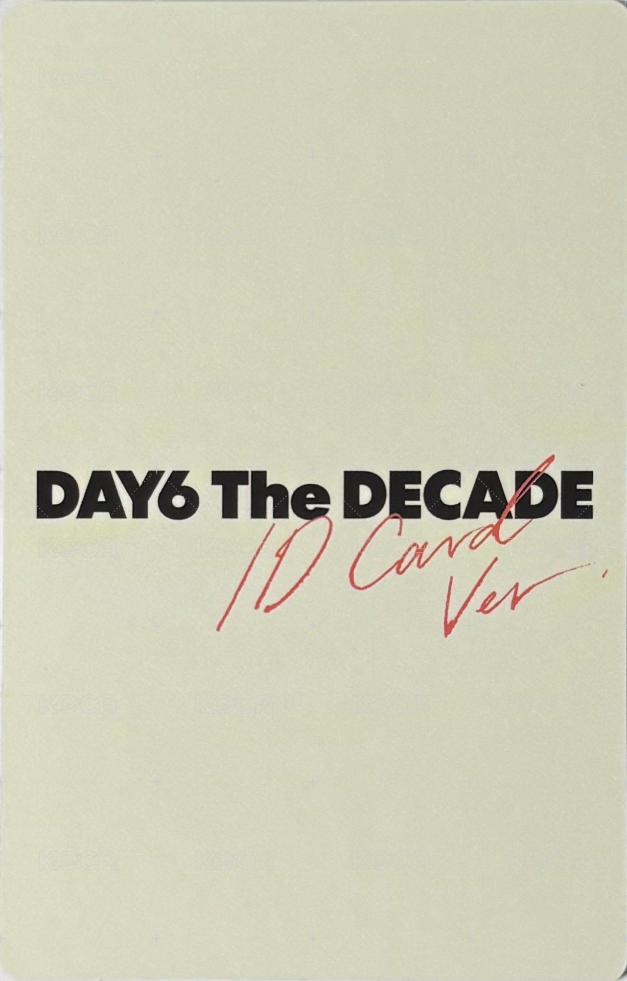 正四 ID卡專 專輯卡  背面