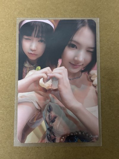 (瑕）heart2heart 雙人卡 單一 專輯卡 PB ver.