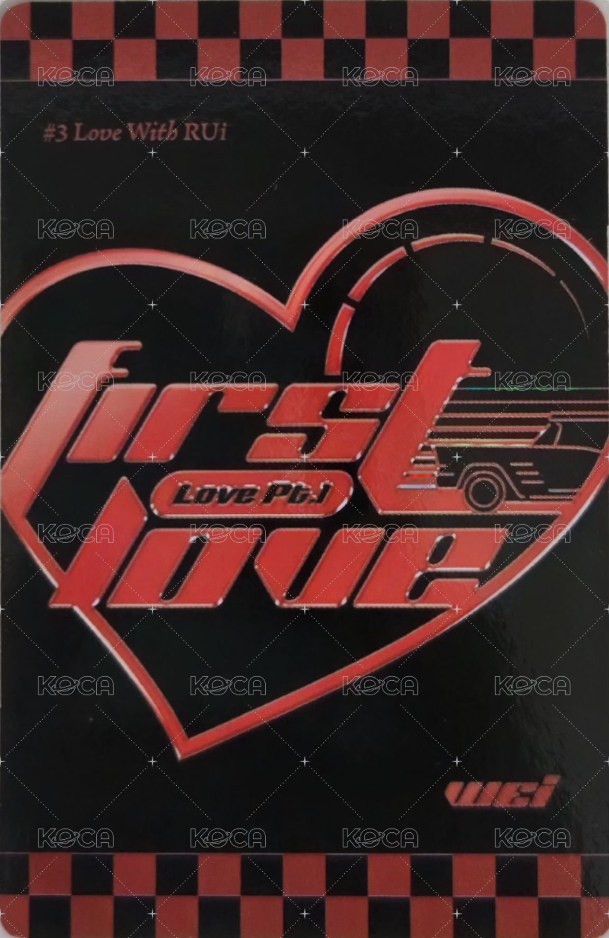 迷你四輯 專輯卡  背面