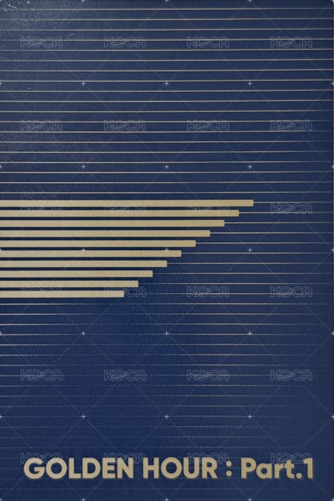 GH1 專輯卡 Blue Hour ver. Z 背面