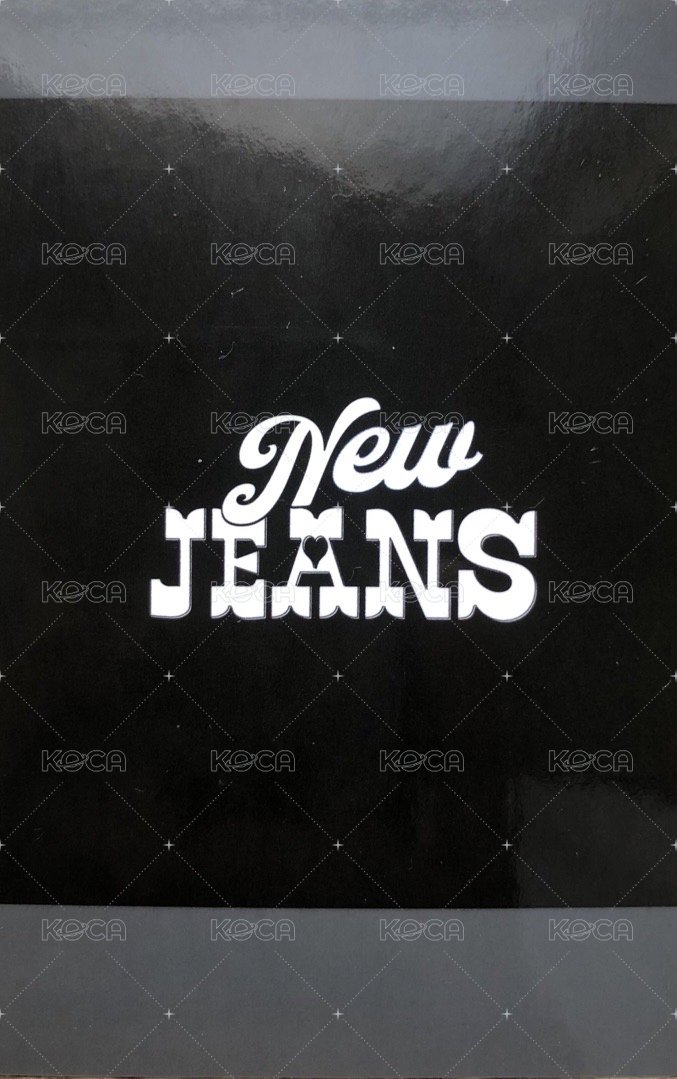 Get Up yzy 預售 特典卡  背面