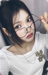 迷二 AR 4.0 簽售卡 愛心眼鏡 ver.