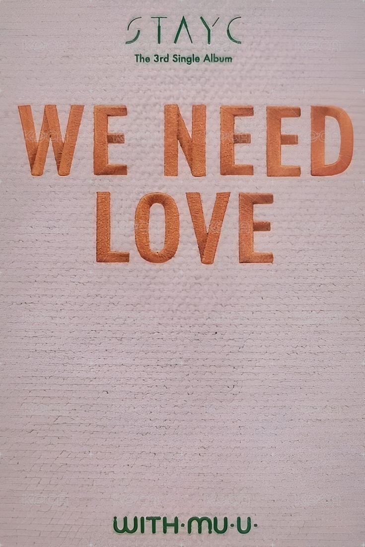 WE NEED LOVE wm 3.0 簽售卡  背面