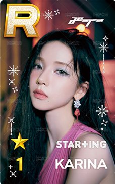 正規一 遊戲卡 STAR+ING柚 正面