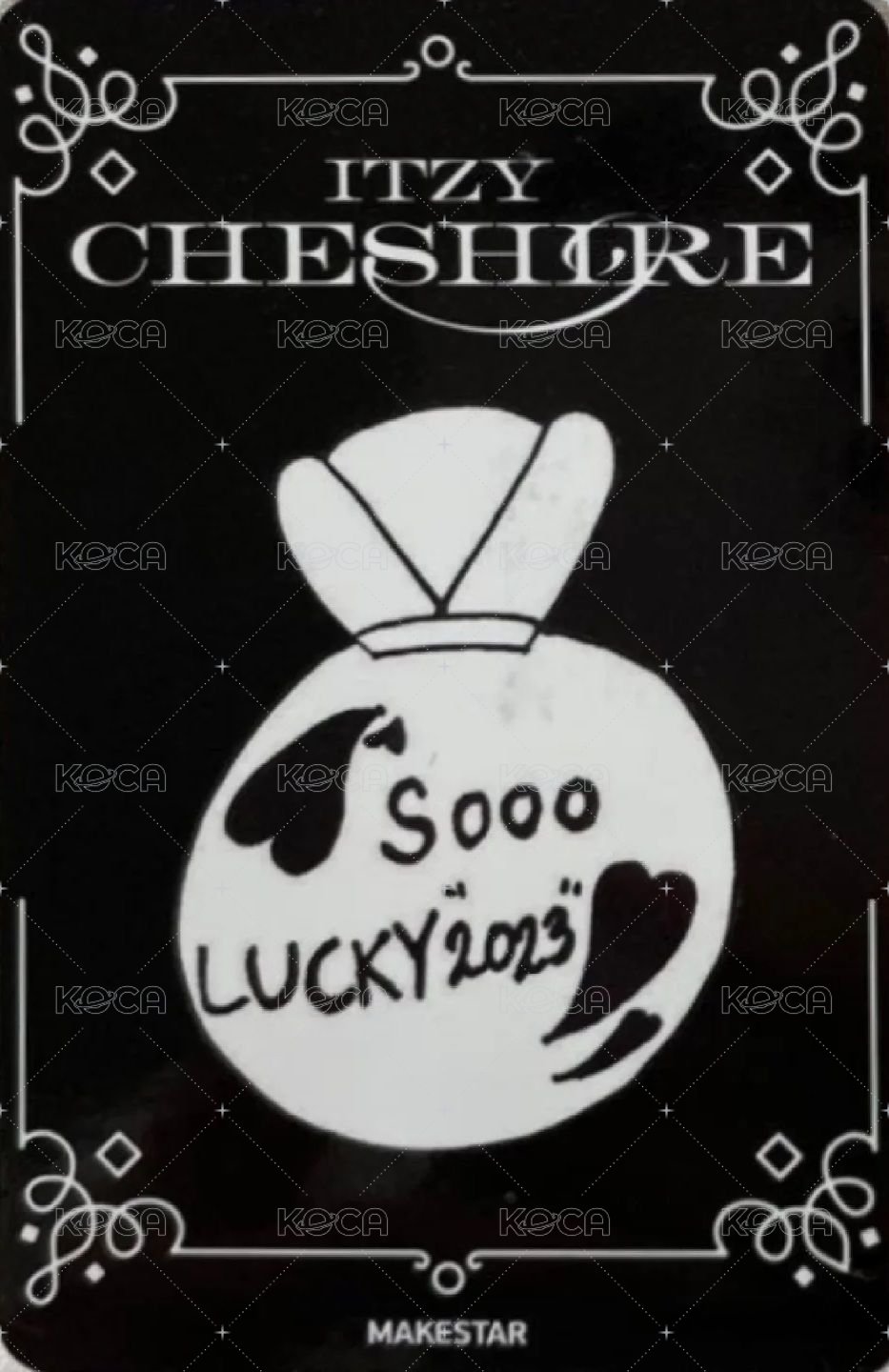 CHESHIRE ms 2.0 幸運卡  背面