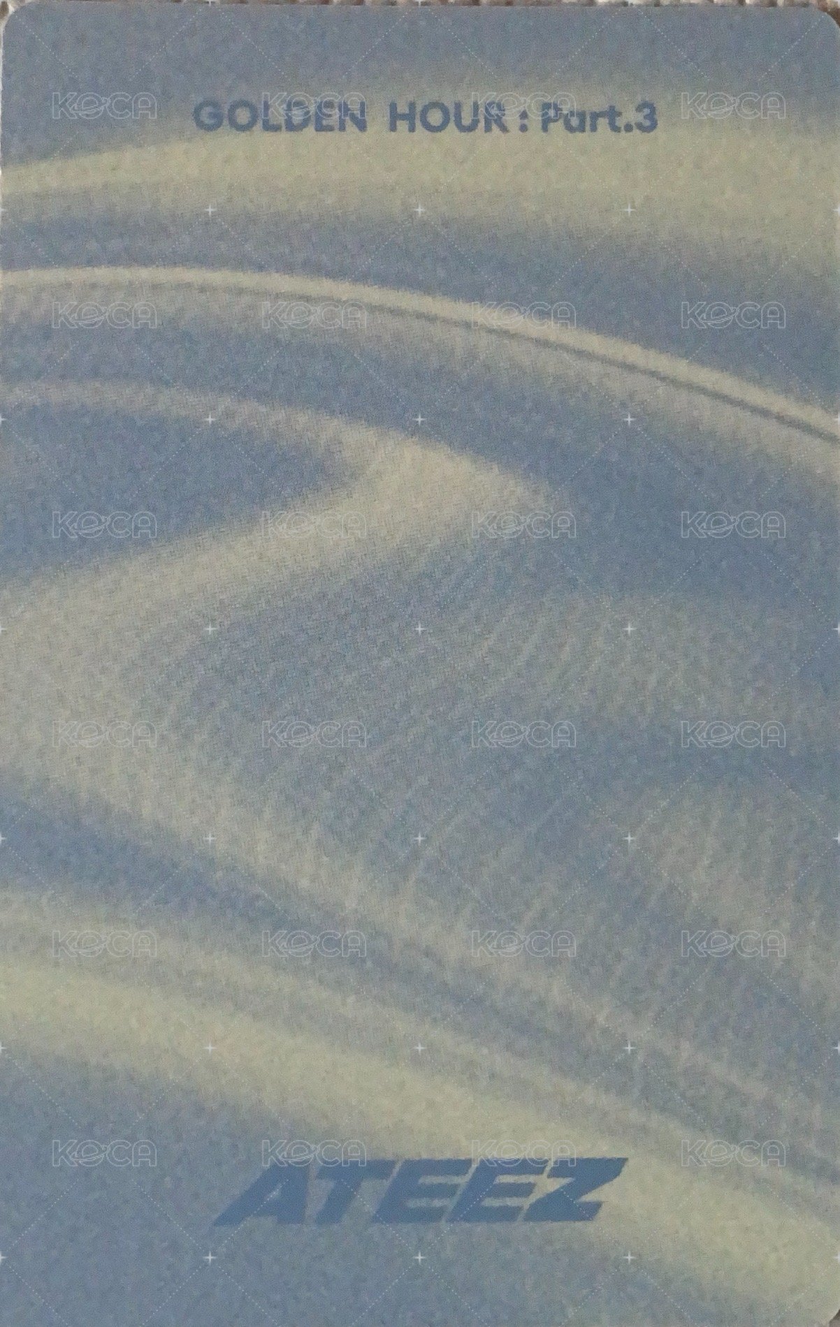 GH3 專輯卡 POCA 隨機 背面