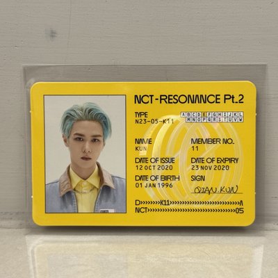 NCT 小卡出清 在玹 Johnny 黃冠亨 肖俊 錕 成燦