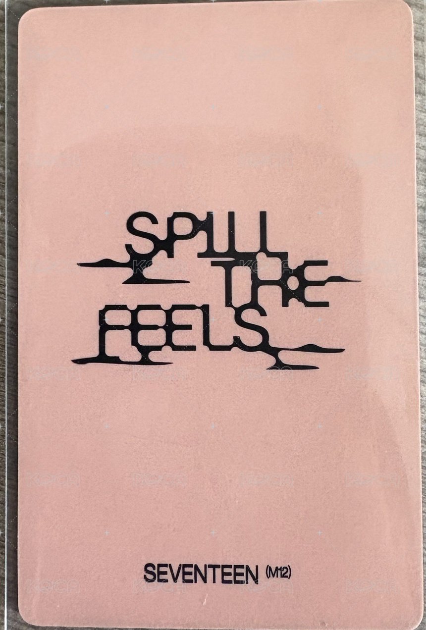 MINI12 yzy yzyb 簽售卡  背面