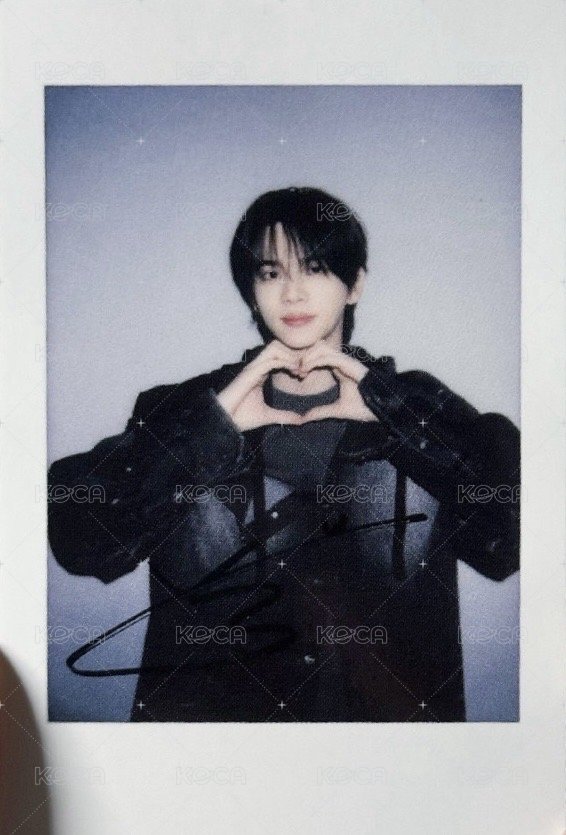 Last Bell yzy 復刻拍立得 特典卡  正面