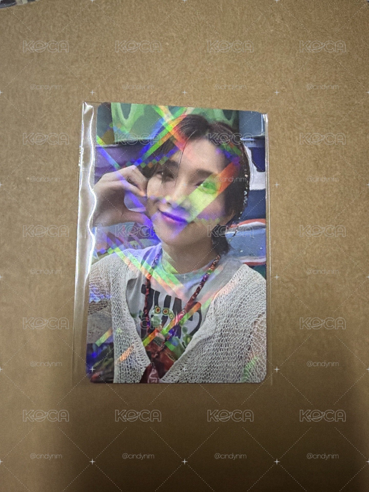洪知秀 JOSHUA 特典卡