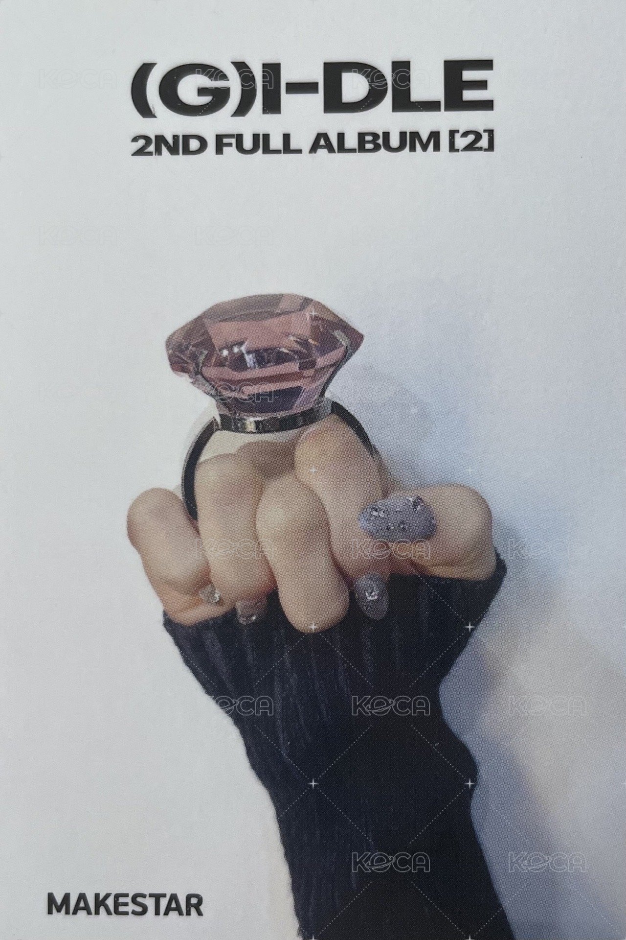 正規二 ms 8.0 特典卡 求婚琦 背面