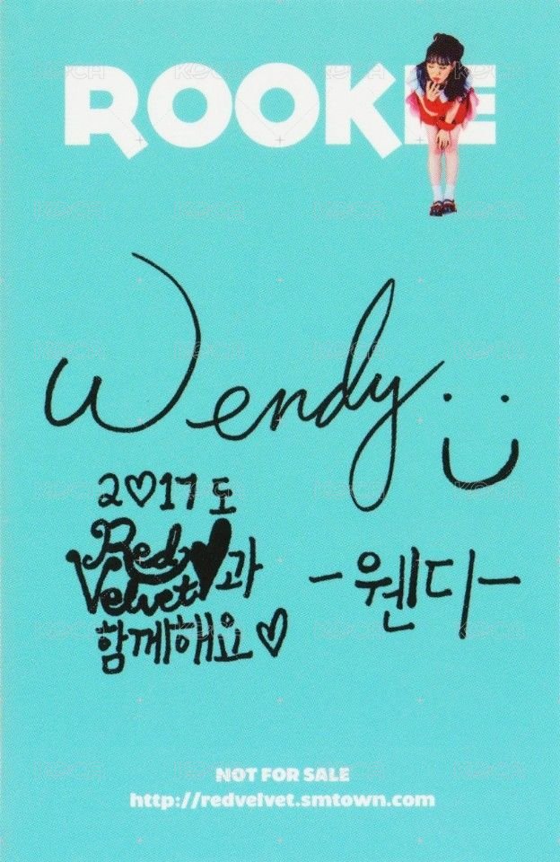 Rookie 專輯卡  背面