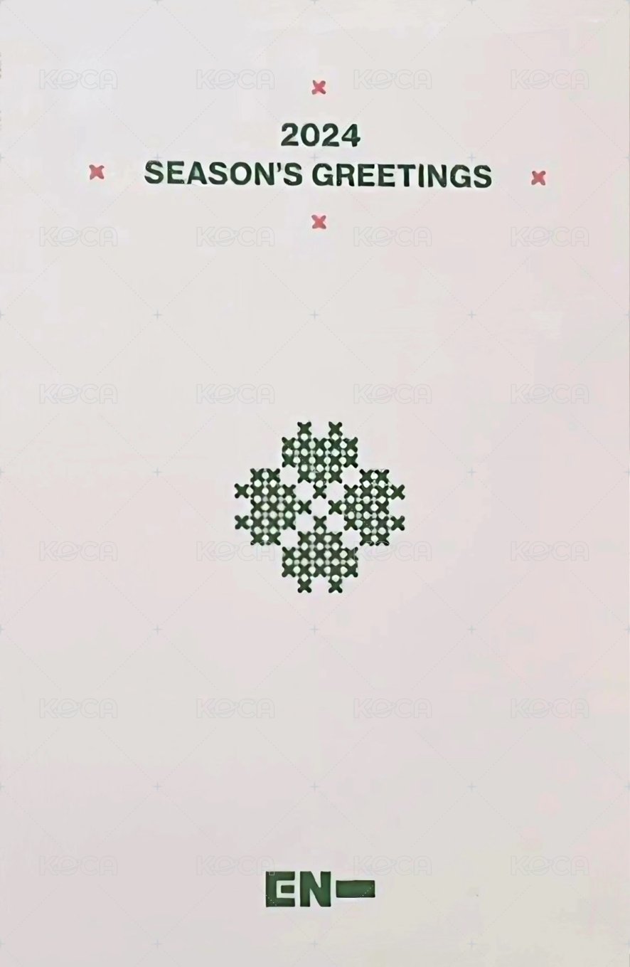 24年曆 年曆卡  背面