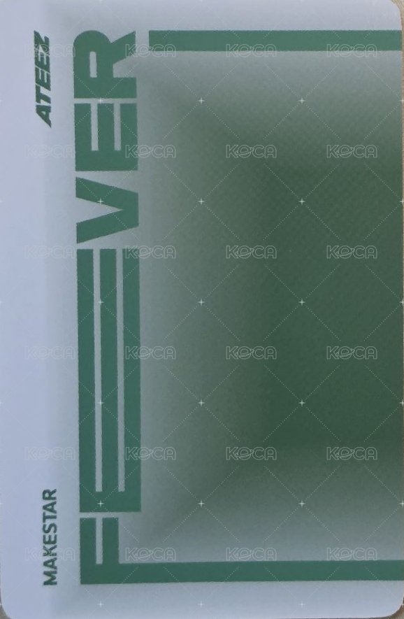 Fever pt.3 ms 簽售卡  背面