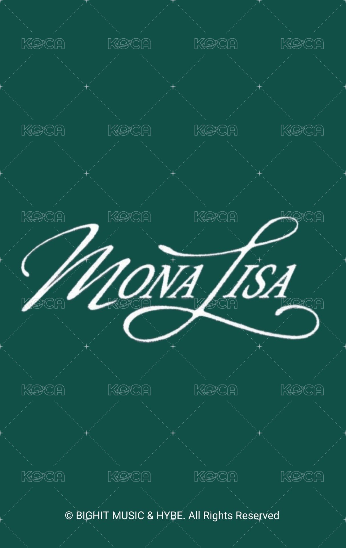 COH wvs 周邊卡 MONA LISA 相框卡 背面