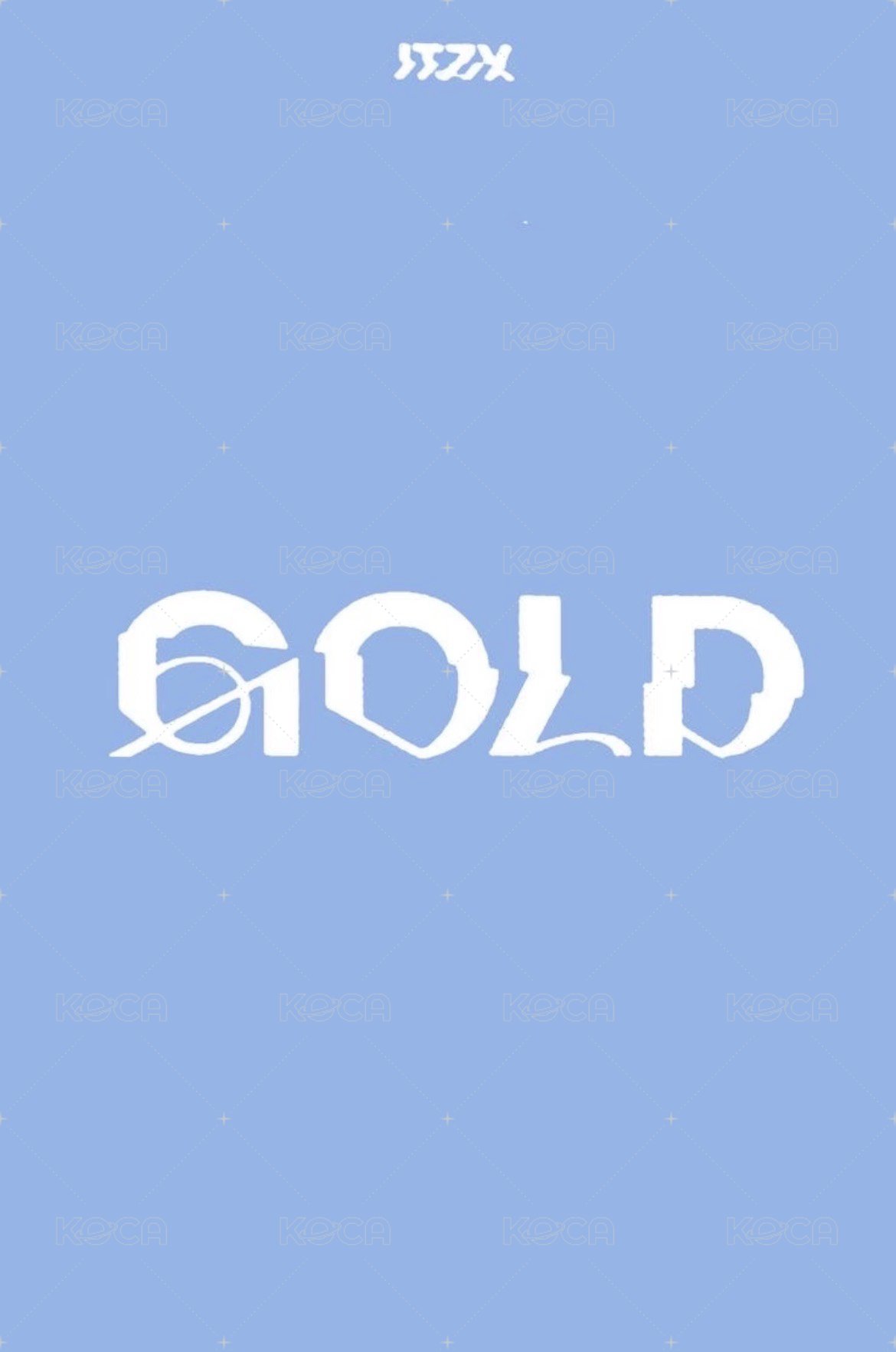 GOLD 第二週 打歌卡  背面