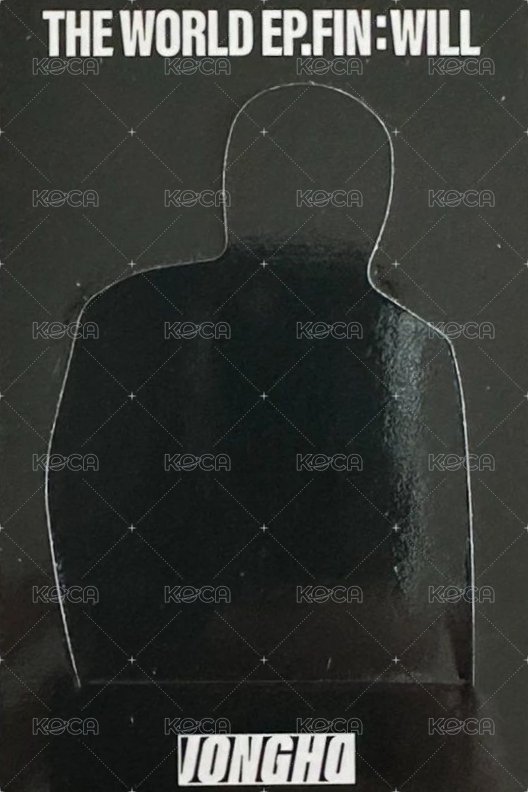 WILL 專輯卡 Platform ver. 立牌 背面