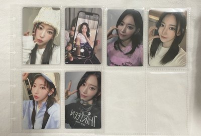 lesserafim unforgiven 櫻花 專卡 特典卡 幸運卡