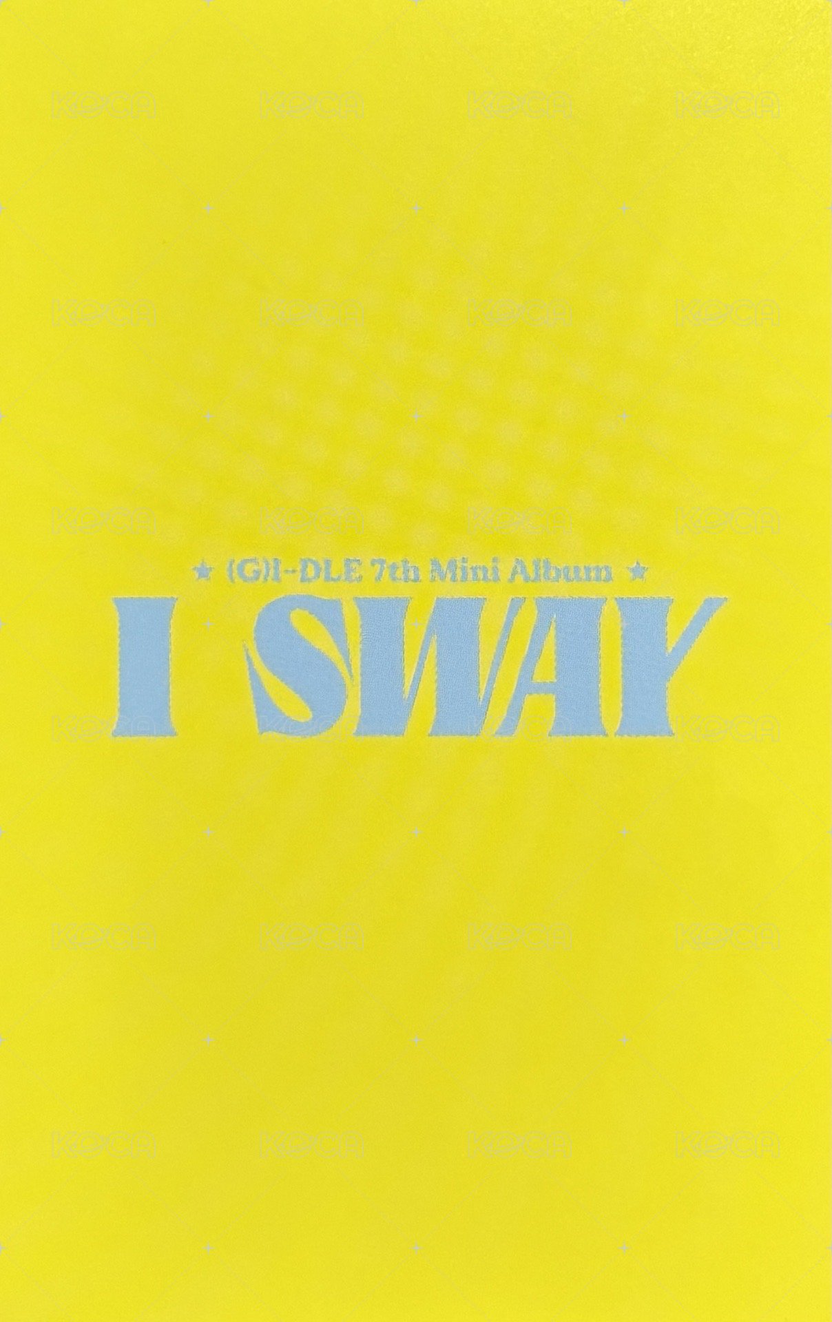 I SWAY k4 7.0線上 幸運卡  背面