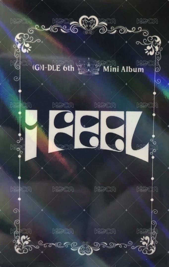 I feel kms 6.0 特典卡 -麵 背面