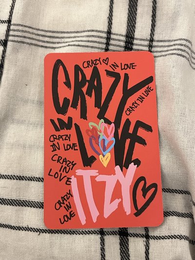 有娜 CRAZY IN LOVE 專卡