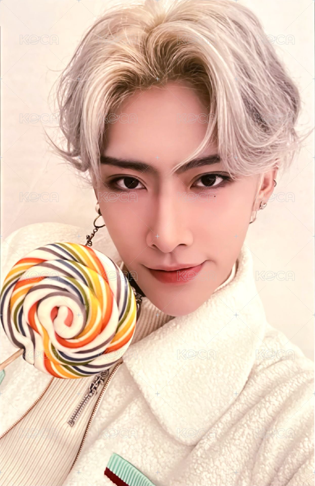 迷二 k4 特典卡 棒棒糖 ver. 正面