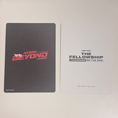 鍾浩 日專特典卡 DVD特典卡