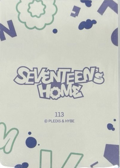 24‘HOME 周邊卡 卡套卡 背面