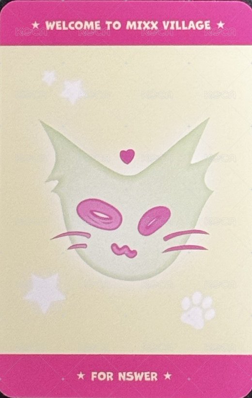 2024年曆 年曆卡 固配 背面