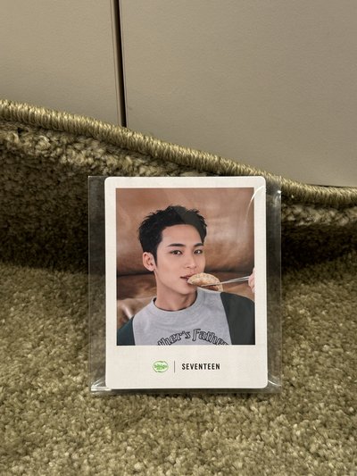 SEVENTEEN 金珉奎innisfree相片卡明信片（送圖二）