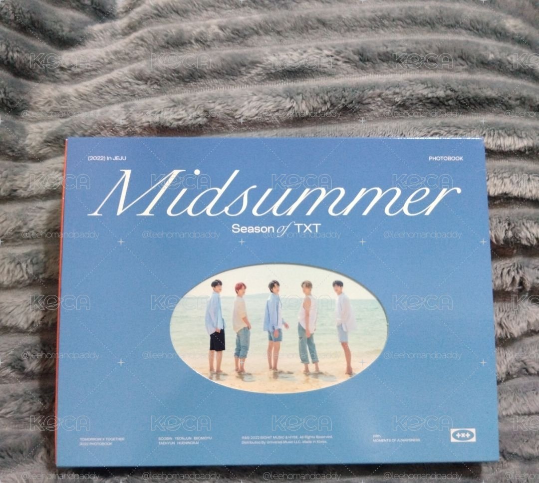 TXT 2022 SEASON OF TXT : MIDSUMMER 夏日寫真 (韓國進口版)