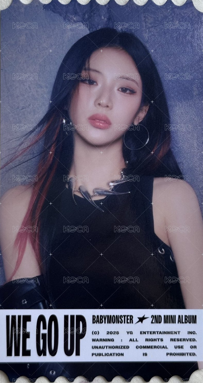 WE GO UP yg 快閃店 入場卡 / 場限卡 票根露 正面