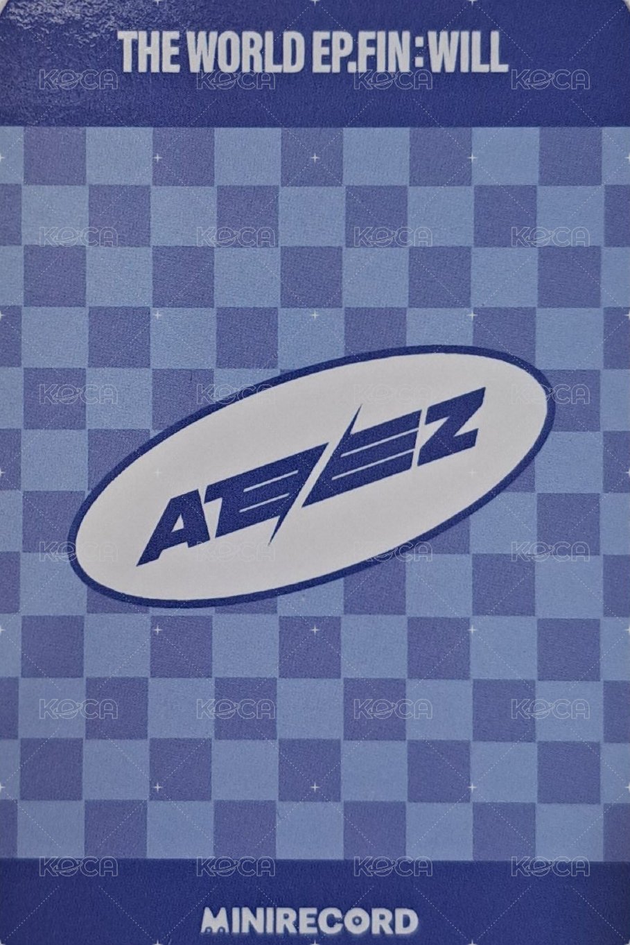 WILL MINIRECORD 3.0 幸運卡  背面